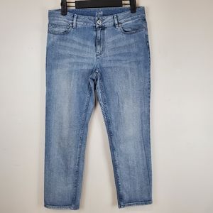 J Jill Authentic Fit Crop Jeans Size 4 Womens Denim